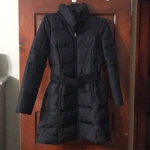 Black puffer coat from Zara. Like new